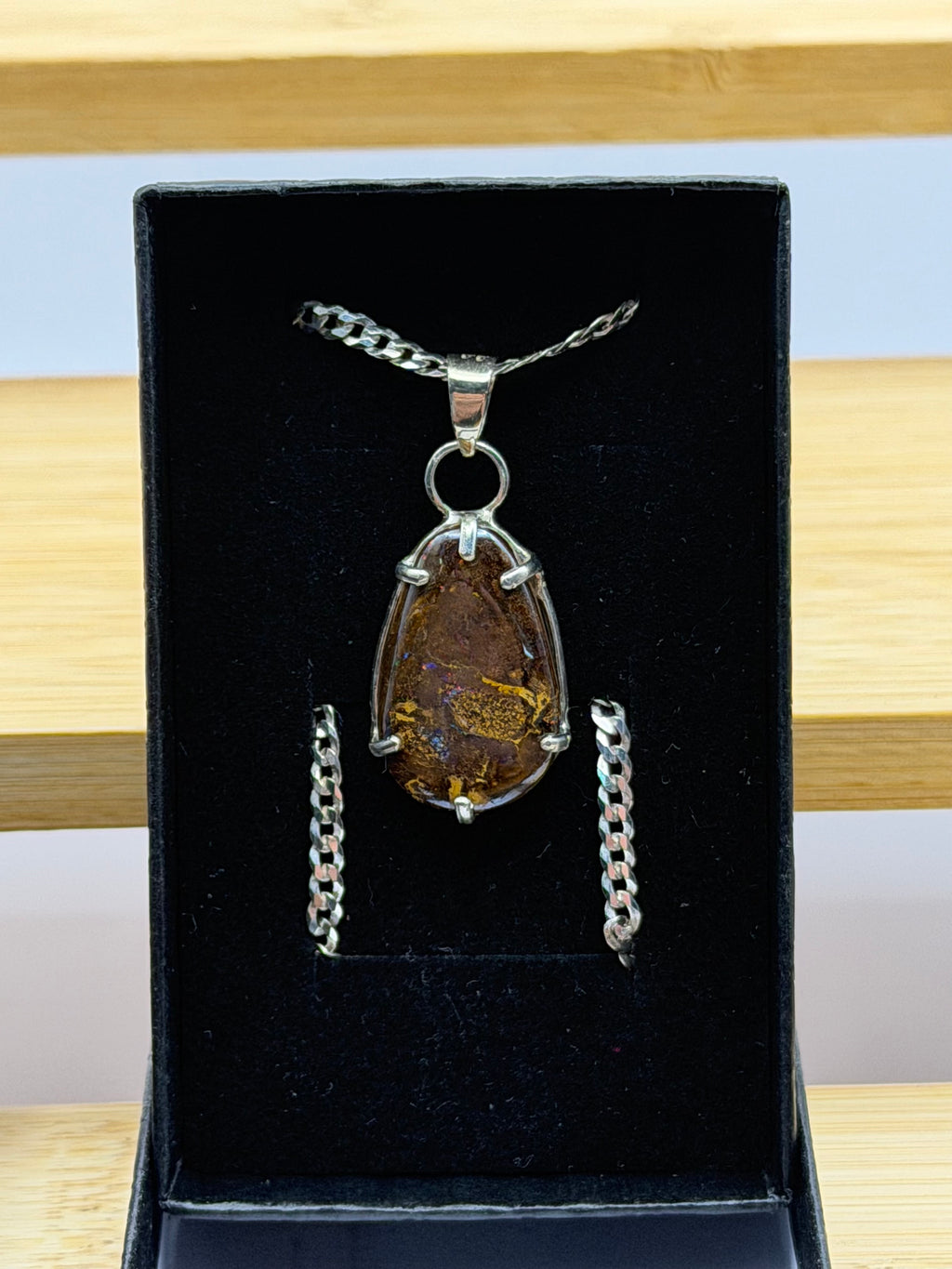 Collar de ópalo Boulder